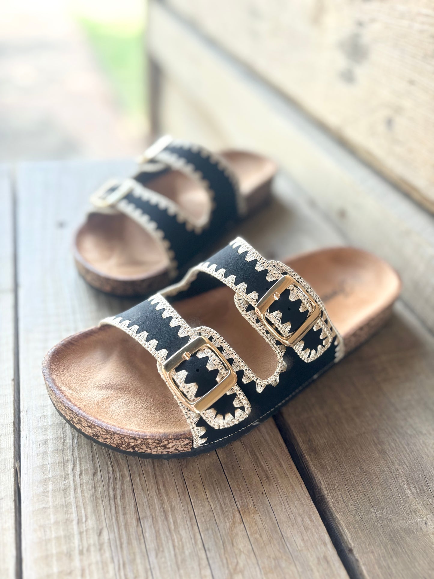 The Kaitlyn Stitched Sandal